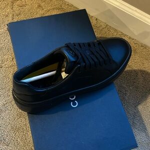 Call Han black leather GP Topspin Sneaker